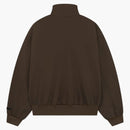 Fear of God Essentials Bonded Nylon Bomber Jacket Brown