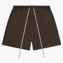 Fear Of God Essentials Bonded Nylon Soccer Short Brown