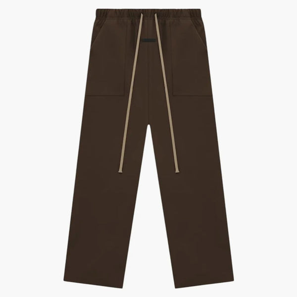 Fear Of God Essentials Bonded Nylon Utility Pant Brown