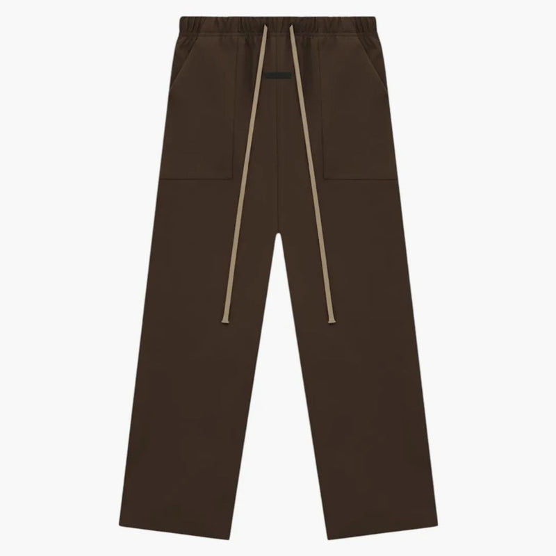 Fear Of God Essentials Bonded Nylon Utility Pant Brown