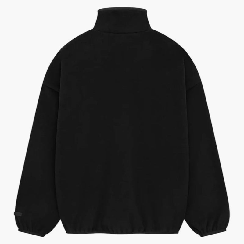 Paura degli elementi essenziali di Dio spazzolato mezza zip pullover nero