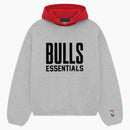 Fear Of God Essentials Bulls Hoodie Light Heather Grey
