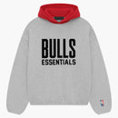 Fear Of God Essentials Bulls Hoodie Light Heather