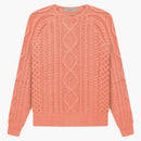 Fear Of God Essentials Cable Knit Coral