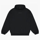 Fear Of God Essentials Chest Logo Hoodie Jet Black/jet Black