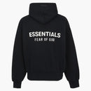 Fear Of God Essentials Classic Fit Fleece Hoodie Black