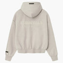 Fear Of God Essentials Classic Full Zip Hoodie Heather Stone