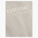 Fear Of God Essentials Classic Hoodie Heather Stone