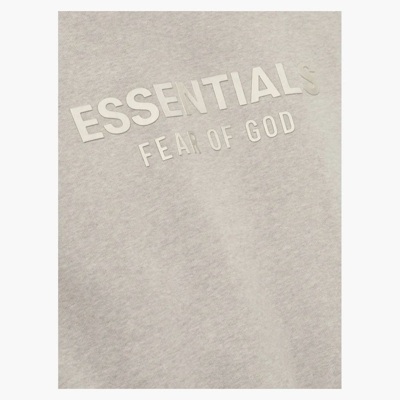 Fear Of God Essentials Classic Hoodie Heather Stone