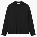 Fear Of God Essentials Classic Long Sleeve Tee (fw25) Jet Black