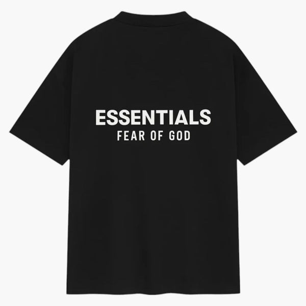 Fear Of God Essentials Classic Short Sleeve Tee Jet Black