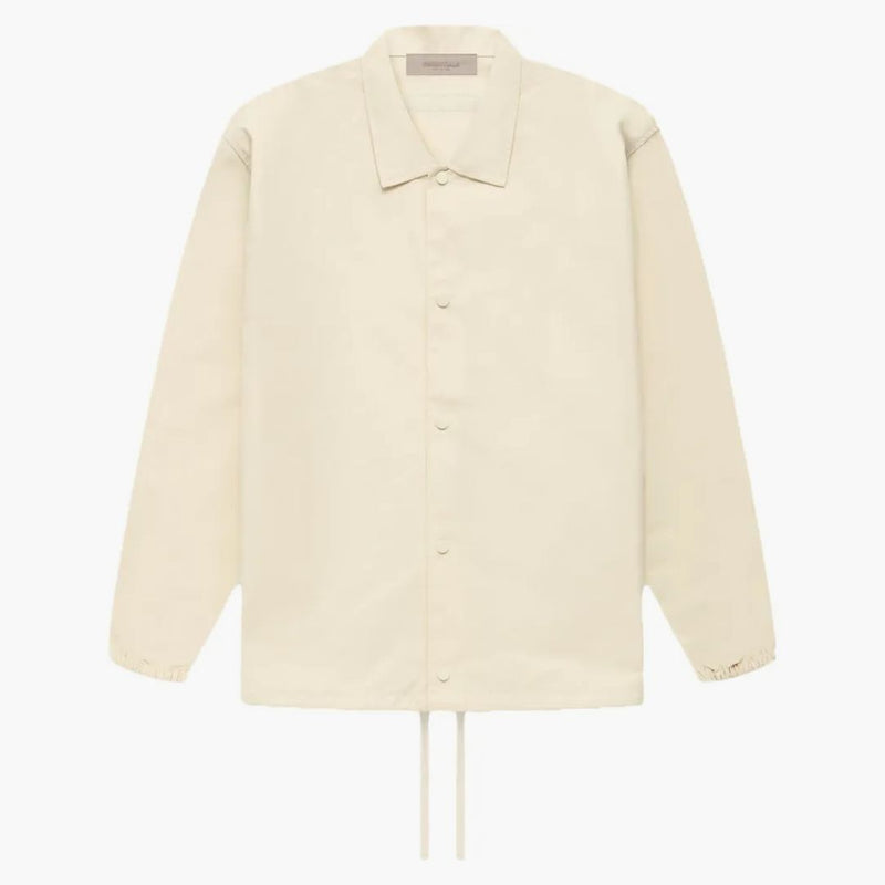 Fear of God Essentials Coaches Jacket Egg Shell