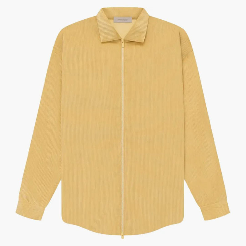 Strach przed Bogu Essentials Corduroy Shirt Kurtka Lekka toskańska
