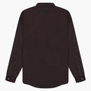 Fear of God Essentials Corduroy Shirt Jacket Plum