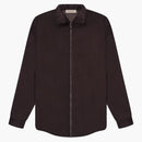 Fear of God Essentials Corduroy Shirt Jacket Plum