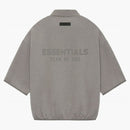 Fear of God Essentials Core Collection 3/4 Sleeve Polo Heather Gray
