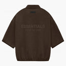 Fear of God Essentials Core Collection 3/4 manga de madera de polo Heather