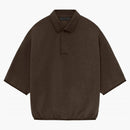 Fear of God Essentials Core Collection 3/4 manga de madera de polo Heather