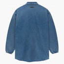 Fear Of God Essentials Core Collection Denim Overshirt Medium Wash