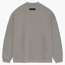 Fear Of God Essentials Core Collection Heavy L/s Tee Heather Grey