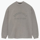 Fear Of God Essentials Core Collection Heavy L/s Tee Heather Grey