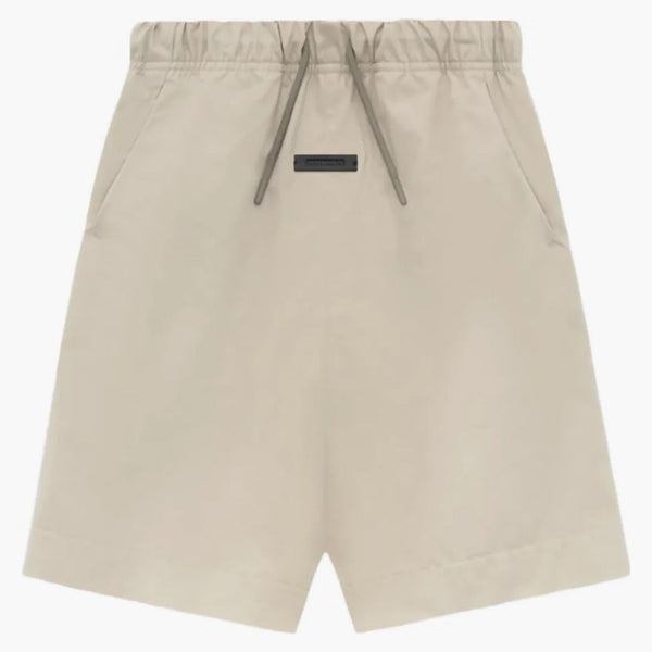 Fear Of God Essentials Core Collection Kids Cotton Twill Lounge Short Mink