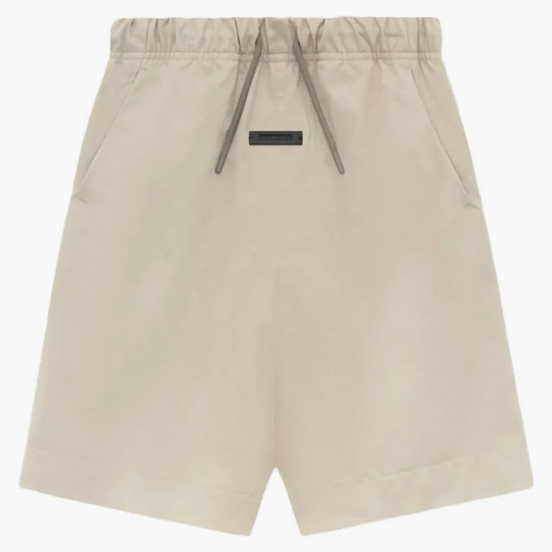 Fear Of God Essentials Core Collection Kids Cotton Twill Lounge Short Mink