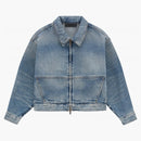 Fear Of God Essentials Core Collection Kids Denim Jacket Medium Wash