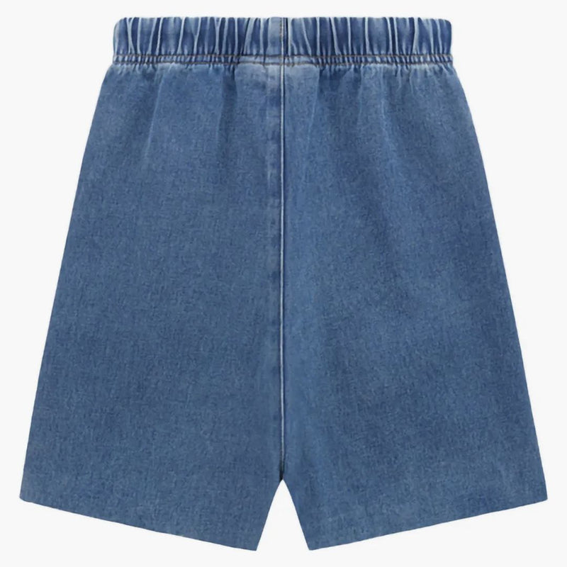 Fear of God Essentials Core Collection Kids Denim Lounge Short Medium Wash