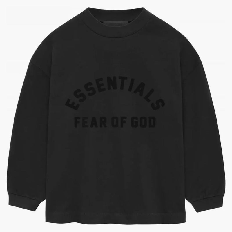 Collezione Core Essentials Fear Of God Kids Essentials Collezione Core L/S TEA NERO