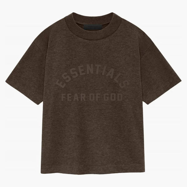 Collezione Core Essentials Paure of God Kids Essentials Collection S/S Tea Heather Wood