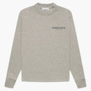 Fear of God Essentials Core Collection Kids L/S T-shirt Dark Heather OaTMeal