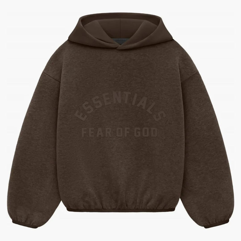 Strach z Boha Essentials Core Collection Kids Nylon Fleece Hoodie Wood/Heather Wood