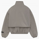 Fear of God Essentials Core Collection Kids Nylon Fleece Mockneck Dust/Heather Gray