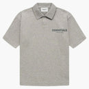 Fear of God Essentials Core Collection Kids Polo Dark Heather OaTMeal