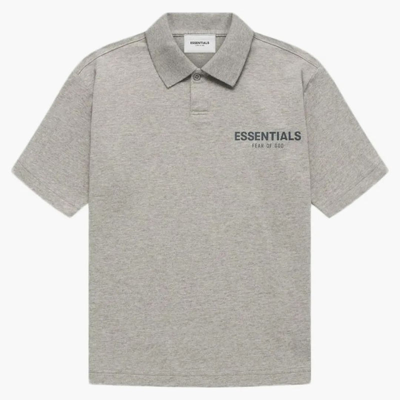 Strach z Boha Essentials Core Collection Kids Polo Dark Heather Oatmeal