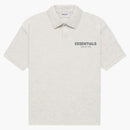 Fear of God Essentials Core Collection Kids Polo Light Heather OaTMeal
