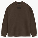 Fear of God Essentials Core Collection L/S Tea Heather Wood