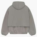 Fear of God Essentials Core Collection Nylon Fleece Hooded Sweatshirt Dust/Heather Gray