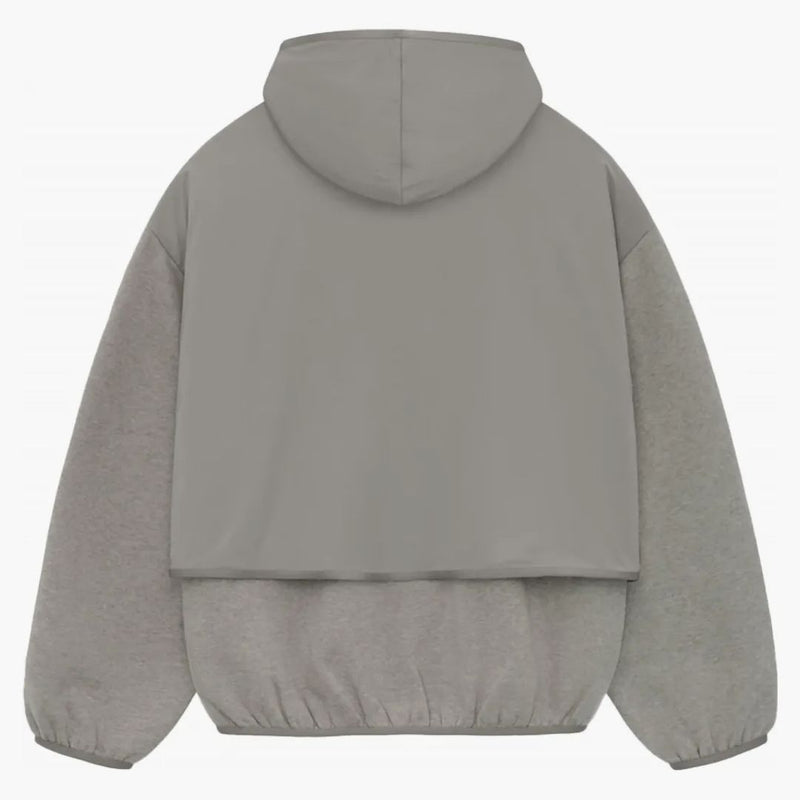Feat of God Essentials Collezione Core Core Nylon Feece Felpa con cappuccio Dust/Heather Grey