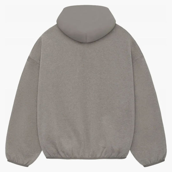 Fear Of God Essentials Core Collection Nylon Fleece Hoodie Heather Grey/dust
