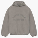 Fear Of God Essentials Core Collection Nylon Fleece Hoodie Heather Grey/dust