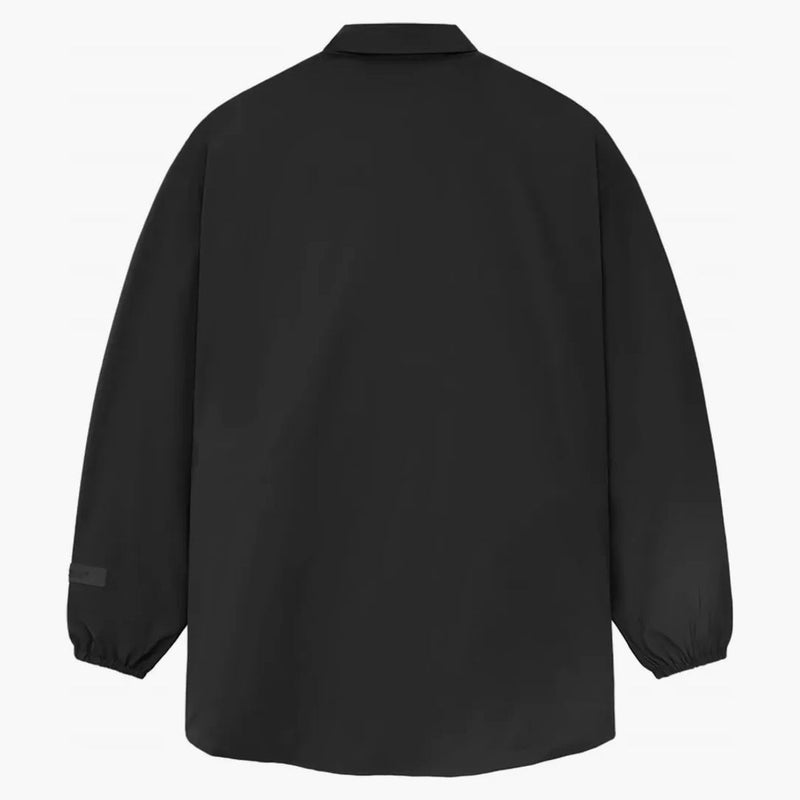 Fear of God Essentials Core Collection Nylon Overshirt Black