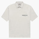 Rädsla för Gud Essentials Core Collection Polo Light Heather Oatmeal