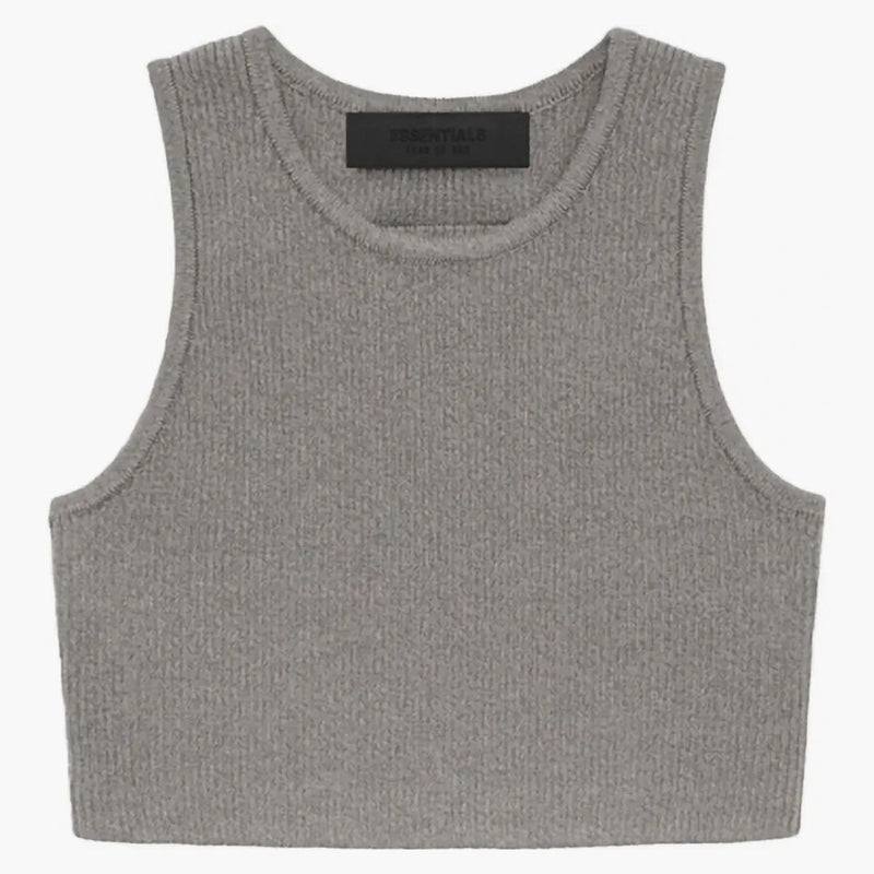Fear Of God Essentials Core Collection Women's Knit Sport Tank Heather Grey