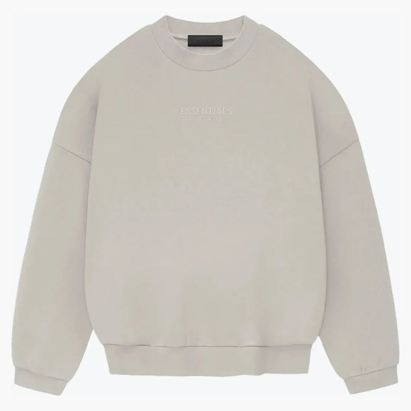 Fear Of God Essentials Crewneck Silver Cloud
