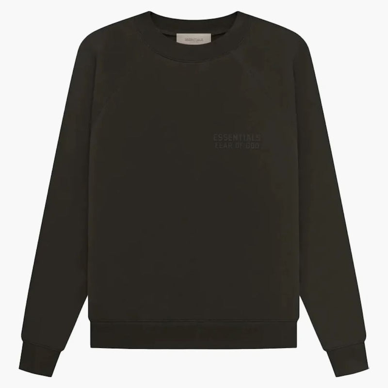 Fear Of God Essentials Crewneck Sweatshirt Off Black