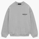 Fear Of God Essentials Fleece Crewneck Light Heather Gray