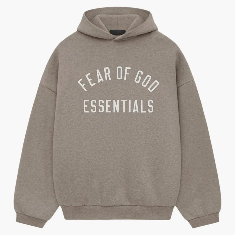 Paure of God Essentials Fleece Hoodie Heather Grey