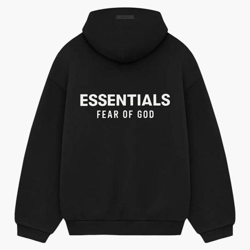 Fear Of God Essentials Fleece Hoodie (ss25) Black